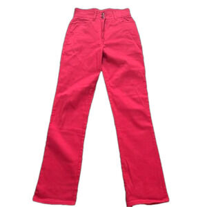 Peter Golding “Greatest Jeans on Earth”  Sz 9/10 soft red cotton/elastaine pants